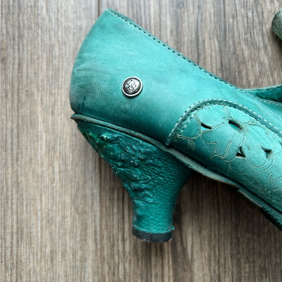 Neosens Turquoise Kitten Heels | 39 - Picture 4 of 9